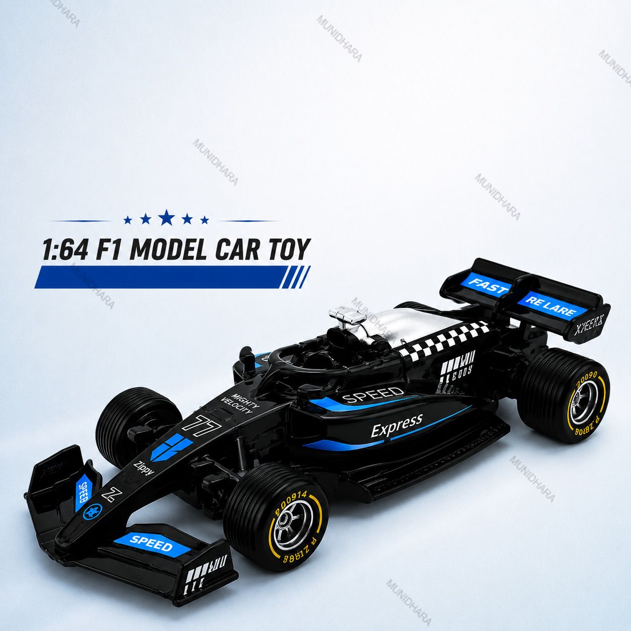 munidhara F1 1:64 Scale Metal Formula One Toy Car Collectible Kids Gift-picture-25