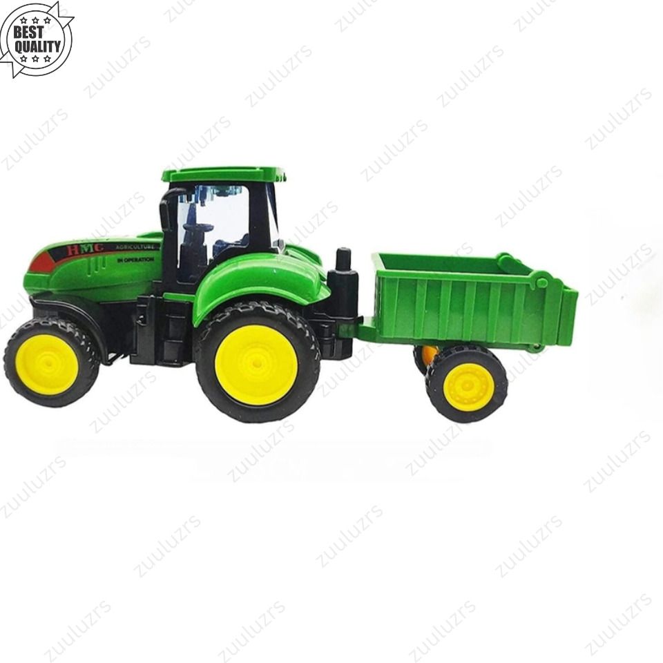 Tractor Trailer Farm Toy Vehicle-image-48