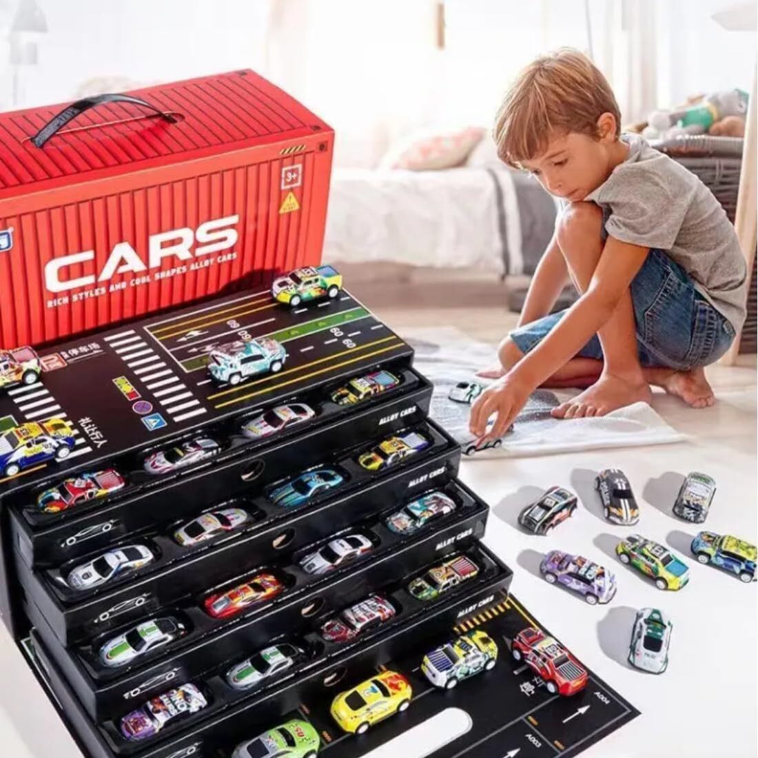 8 Pcs Pull Back Wheels Small car hot Collection mini car Set for Kids-image-9