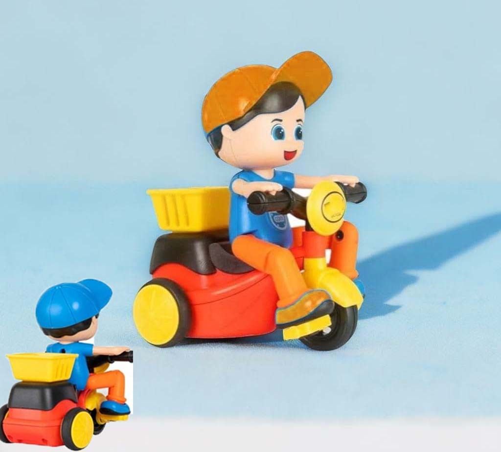 arvana Push and Go Cartoon Scooter Toy with Swing Function Stunt Scooter Riding Toy-picture-17