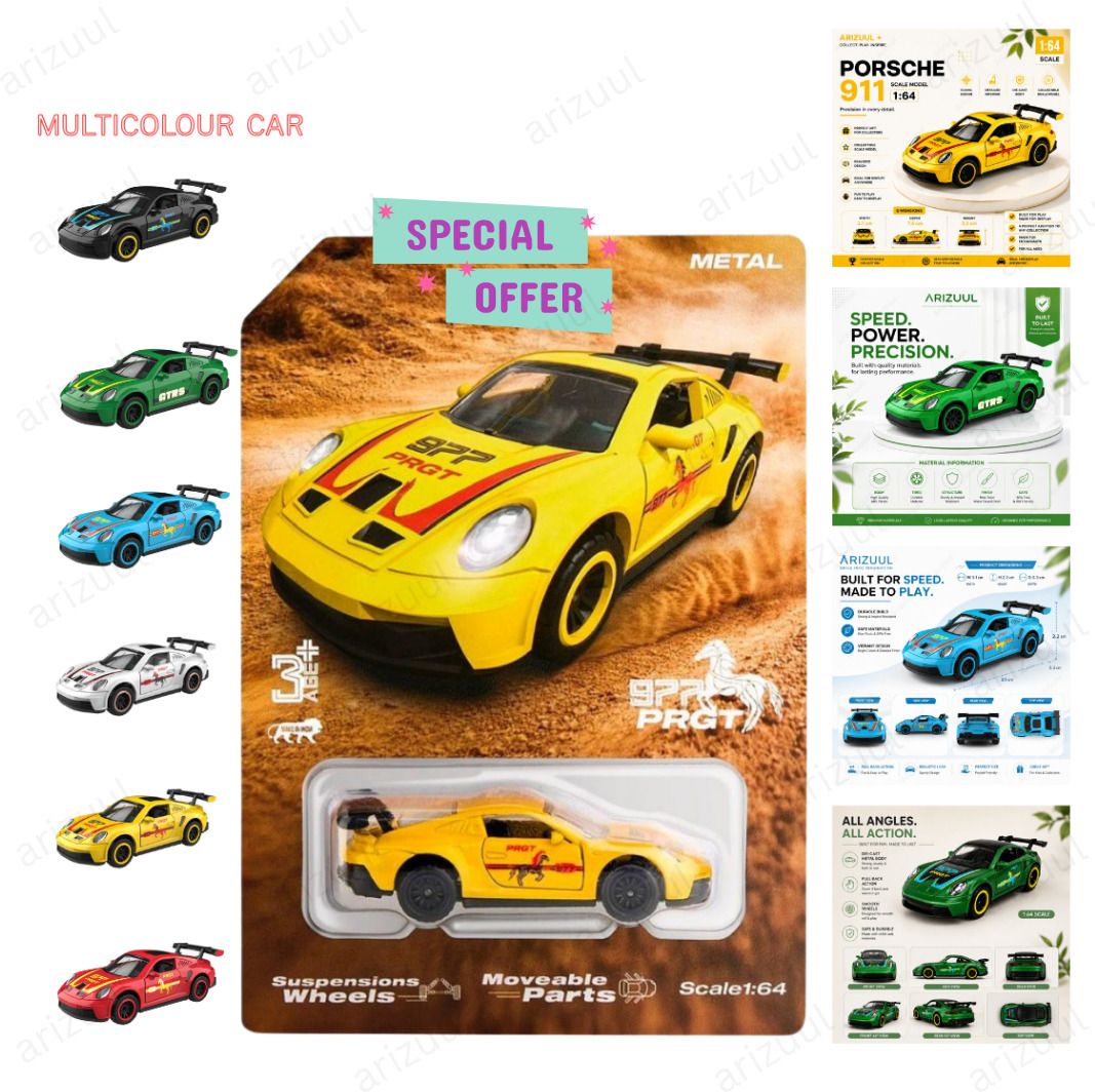 arizuul Porsche 911 GT3 RS Performance Edition Diecast Car-picture-18