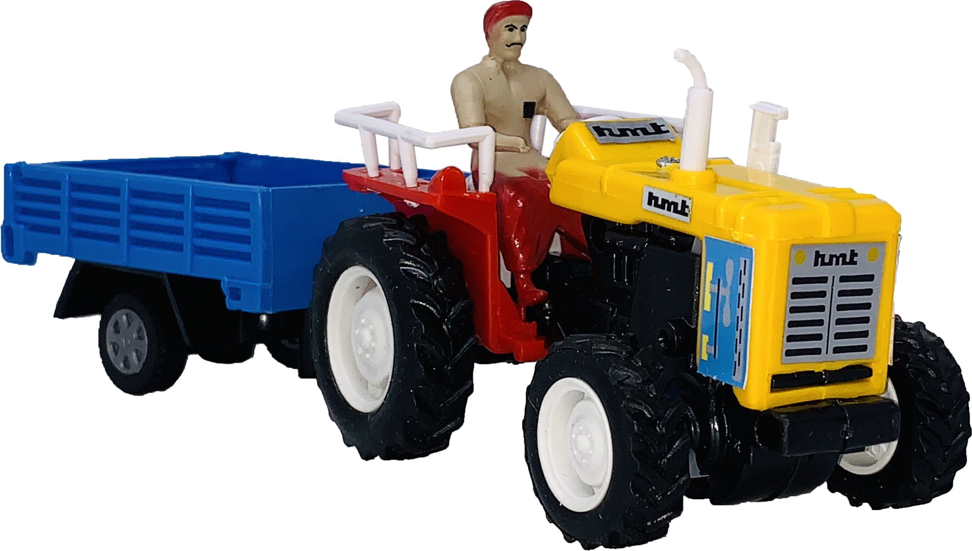 techzage Pull CT- Tractor With Trolley(Yellow)-picture-28