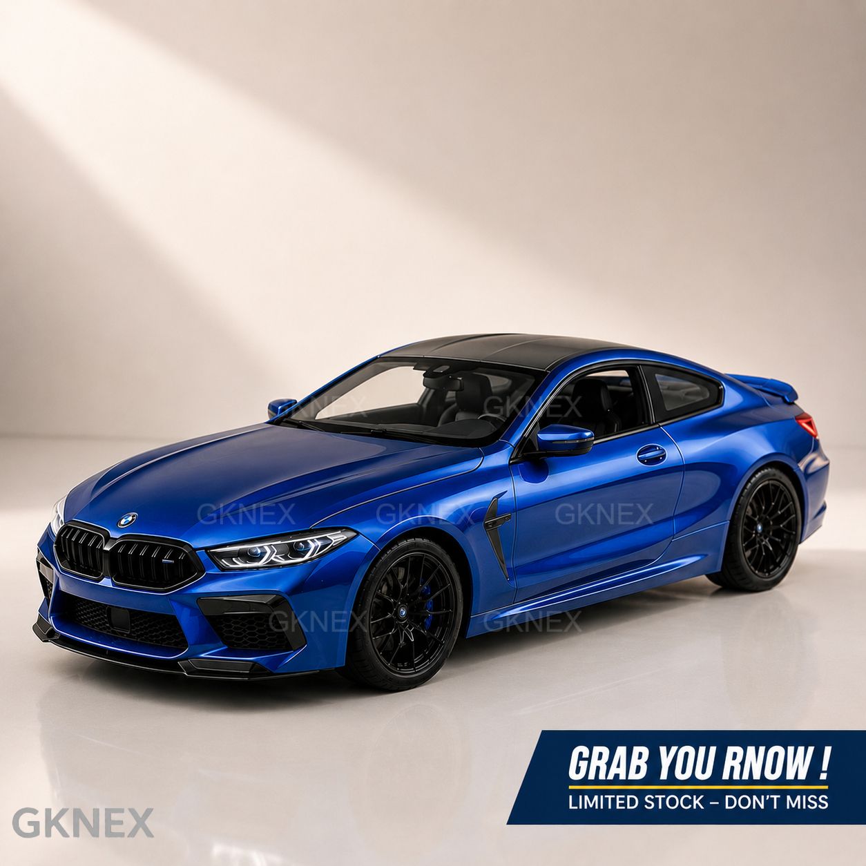 gknex New Toy Car 1/32 BMW M8 Model Car Pull Back Alloy Die Cast Toy-picture-17