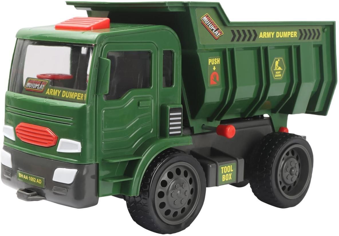 zekly Jumbo Army Dumper Truck Toy-picture-13