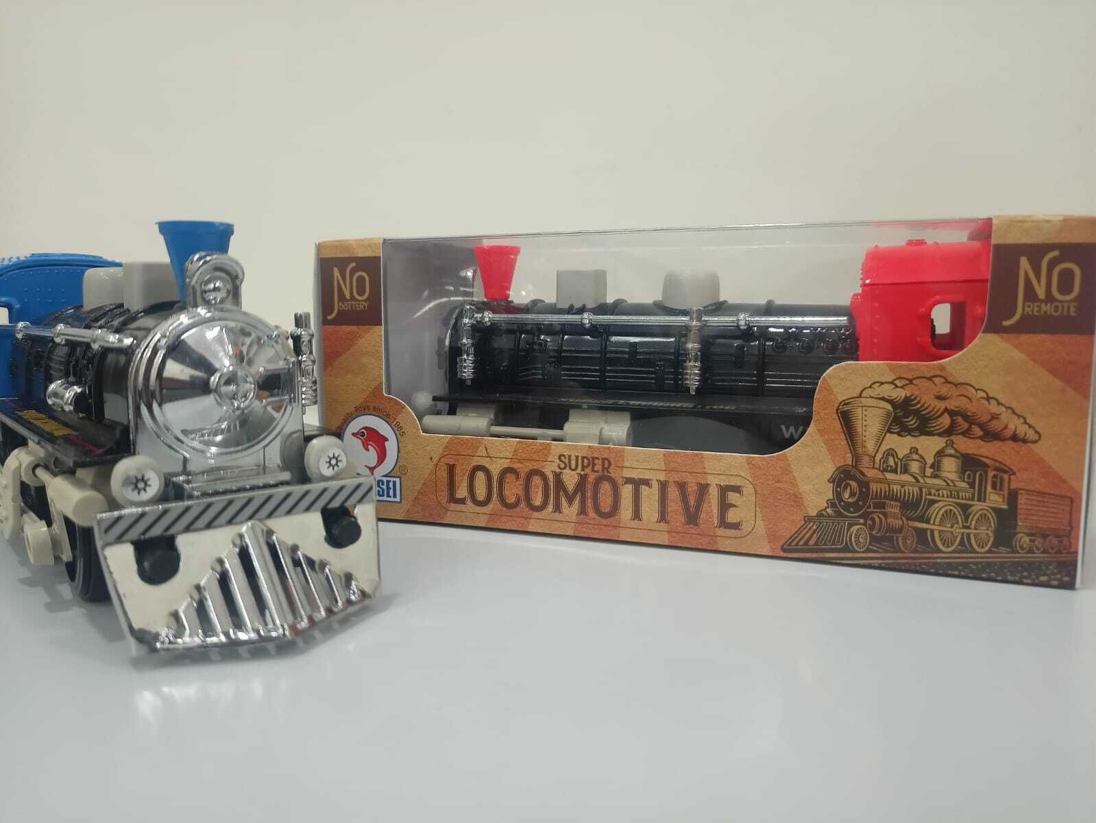 Pull Back Super Locomotive Engine Miniature Scale Model (Multicolour )-image-23