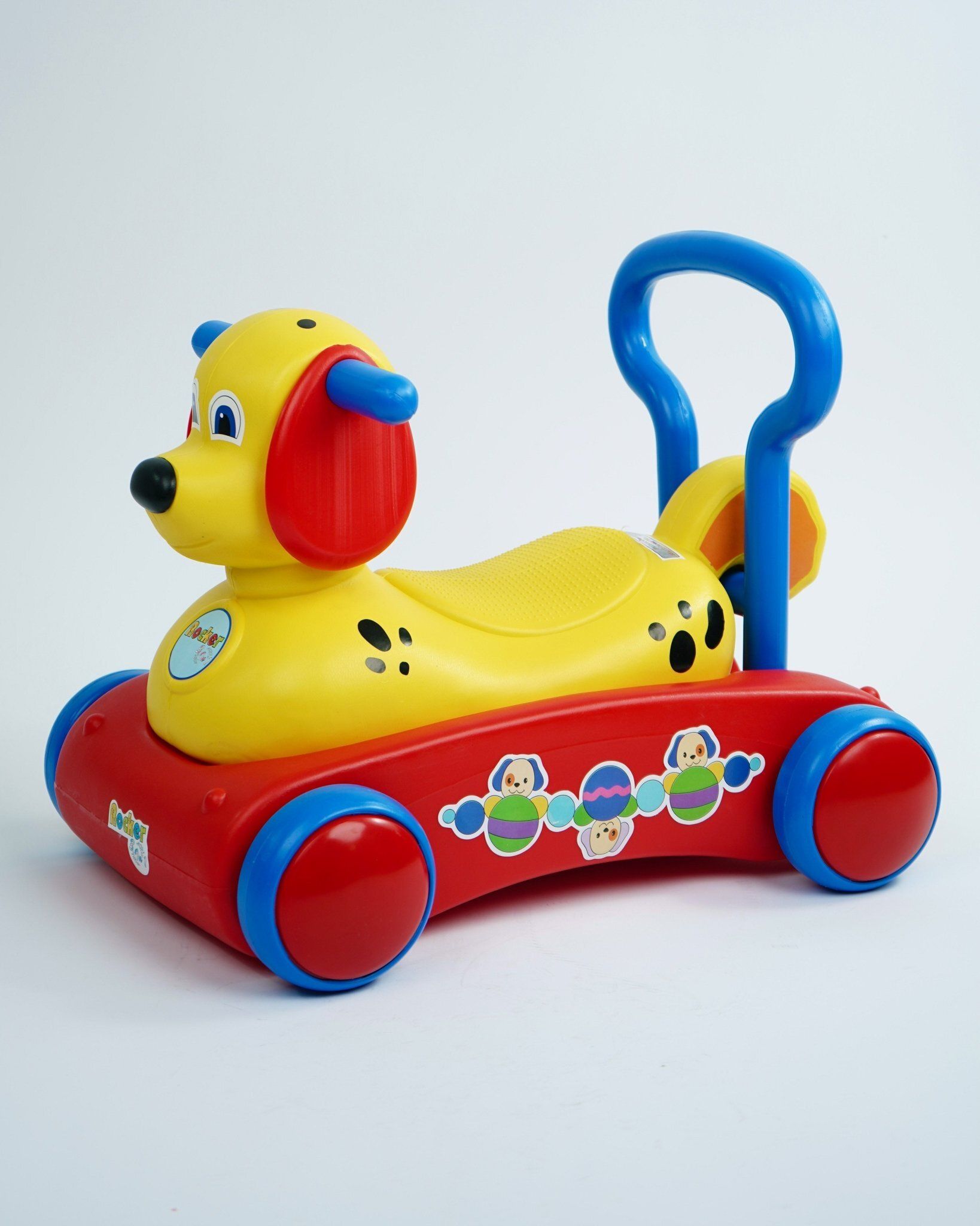 uatoys Girnar 3 in 1 Rocker Dog Ride-On Toy with Rocking, Riding & Push Mode-picture-10