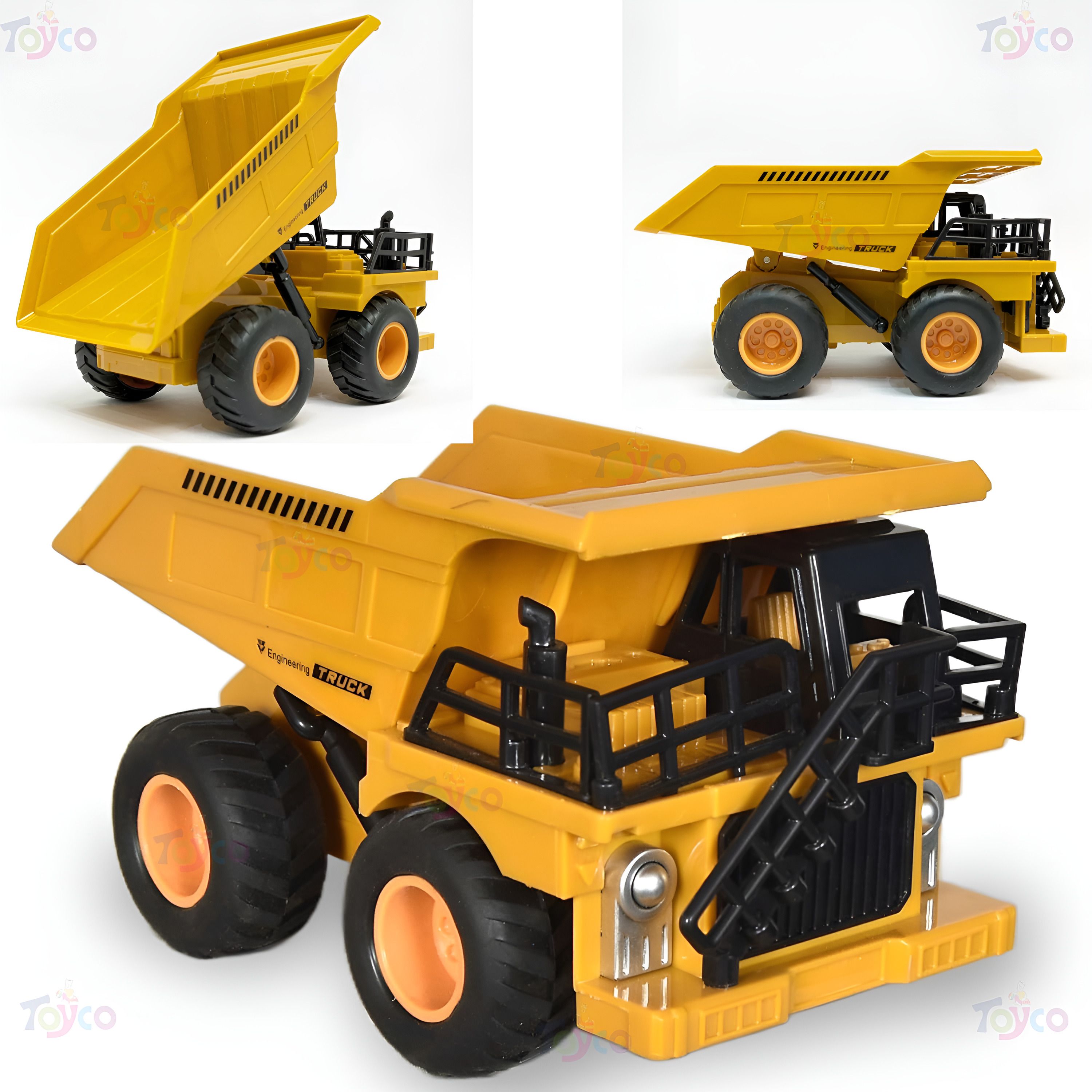 Mining Dumper Truck Toy Construction Simulation Kids Vehicle FRICTION POWERED