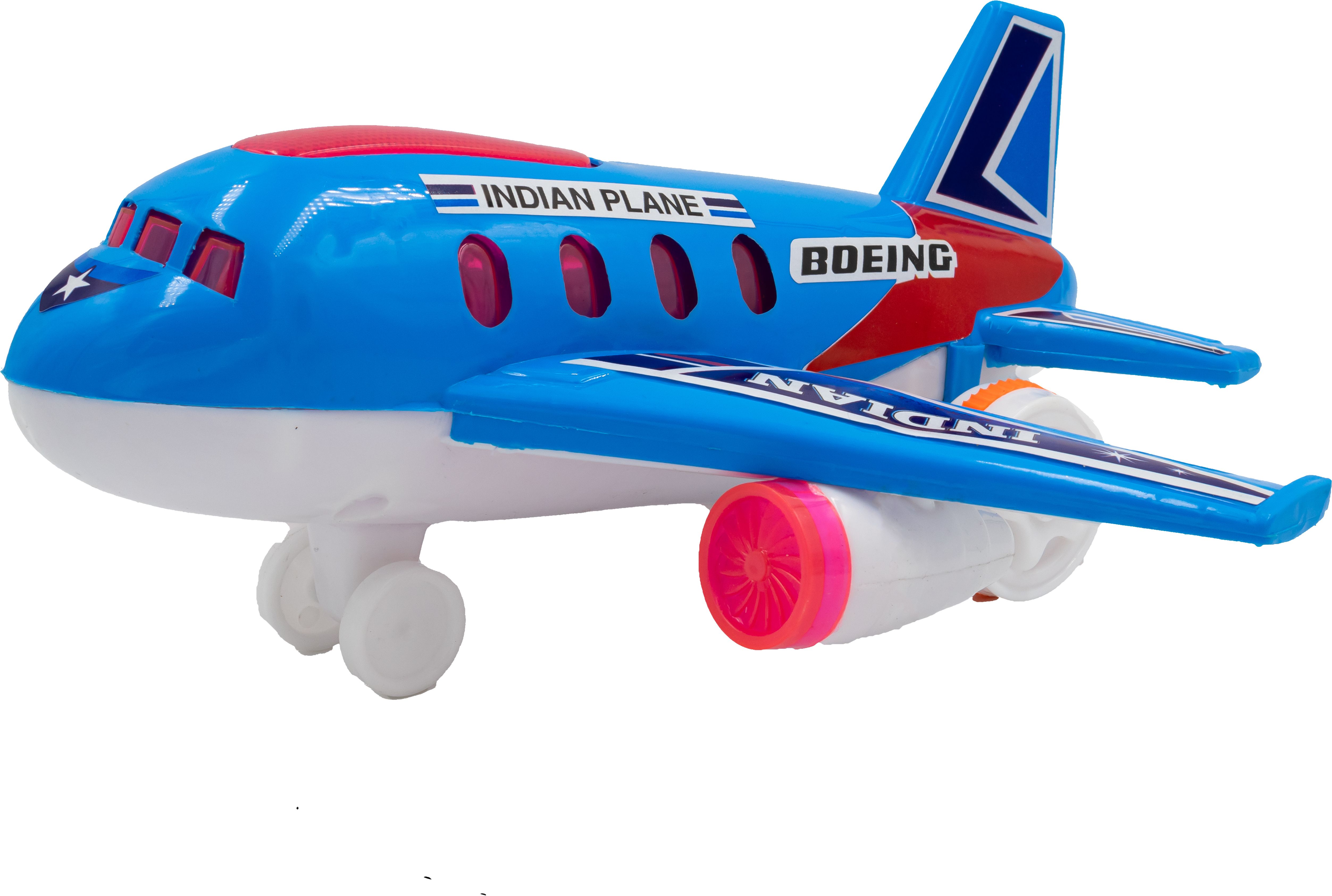 Indian Plane |Friction Power Toys | Best Gift For 3+Years Kids-image-12