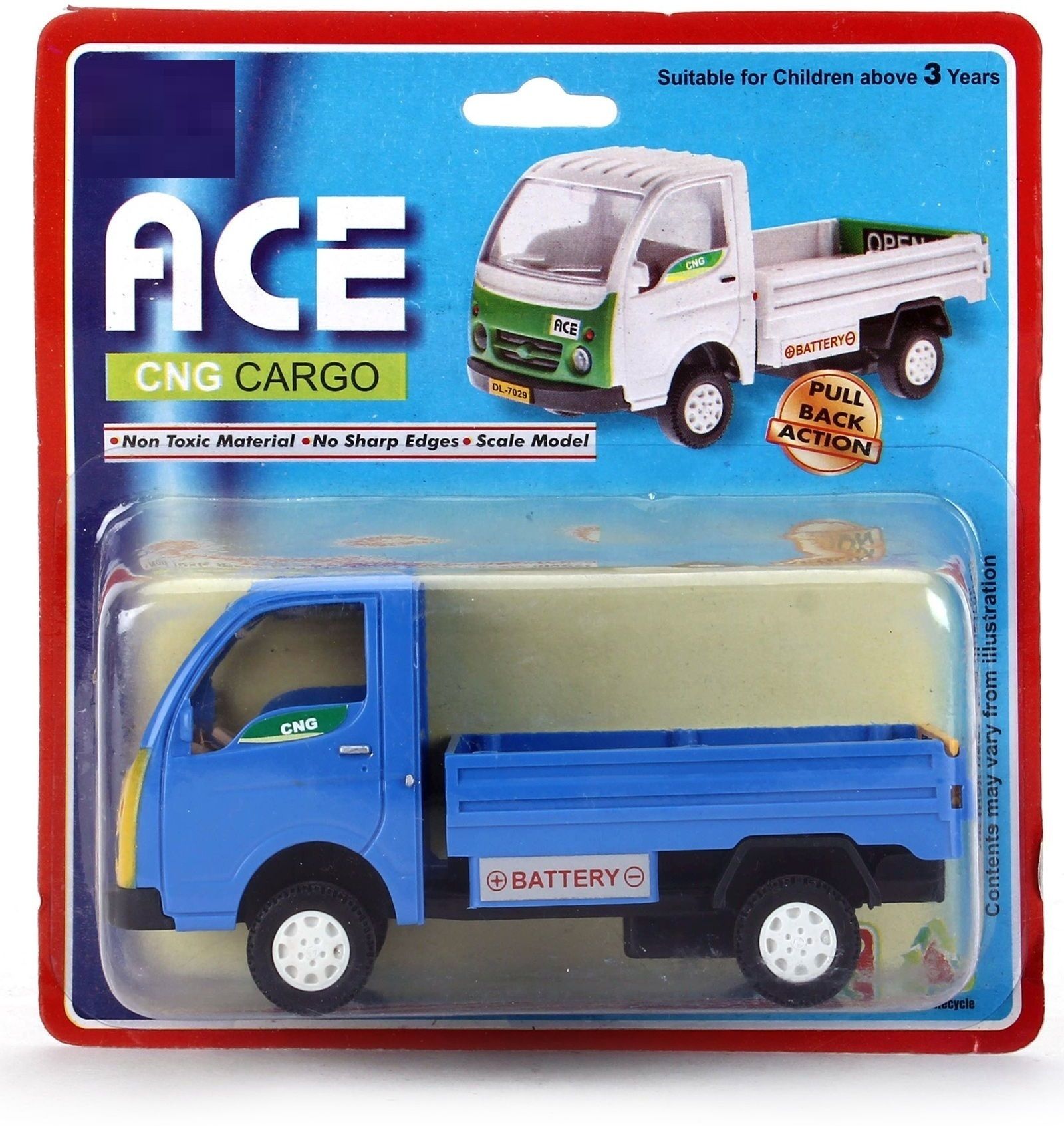 Tata Ace CNG Cargo With Pull Back Action-image-3