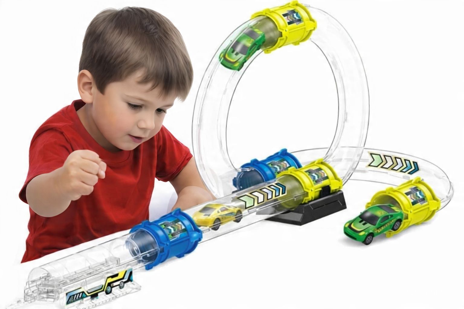 Power Pipes Cars Dual Barrel Kids(IND*372) Children Toy-image-13