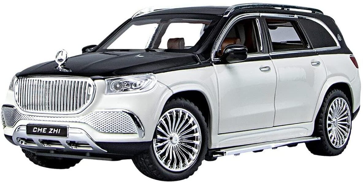venimall Maybach Car Model Large with 6 Openable Doors,Lights & Music-picture-19