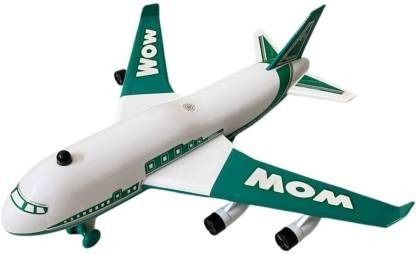 Aeroplane Big Size Unbreakable Plastic Friction Powered for kids-image-37