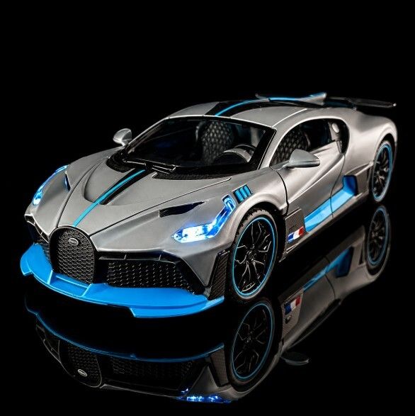 niyamat 1:32 Die Cast Super Sports Car with Light Sound Pull Back Opening Doors Toy-picture-15