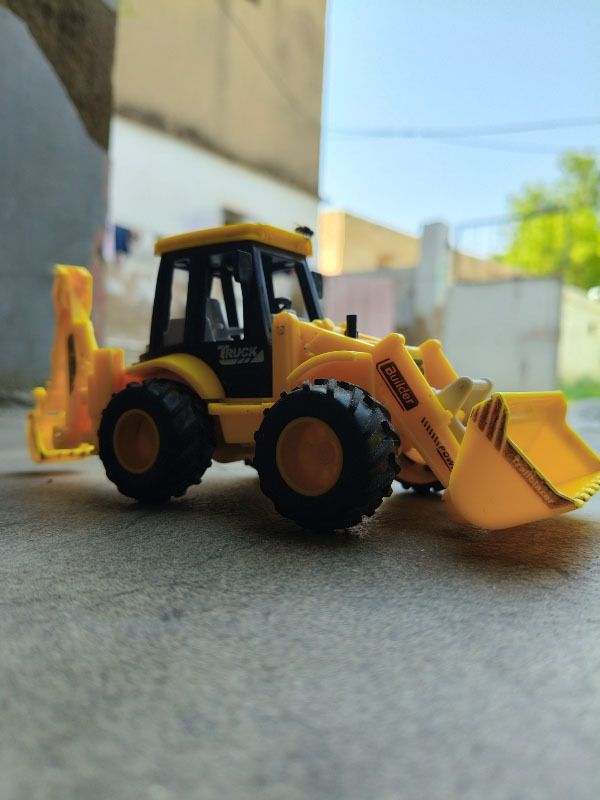 forsikha Construction Vehicle 180° Rotatable Excavator Toy JCB Bulldozer Friction Truck-picture-23