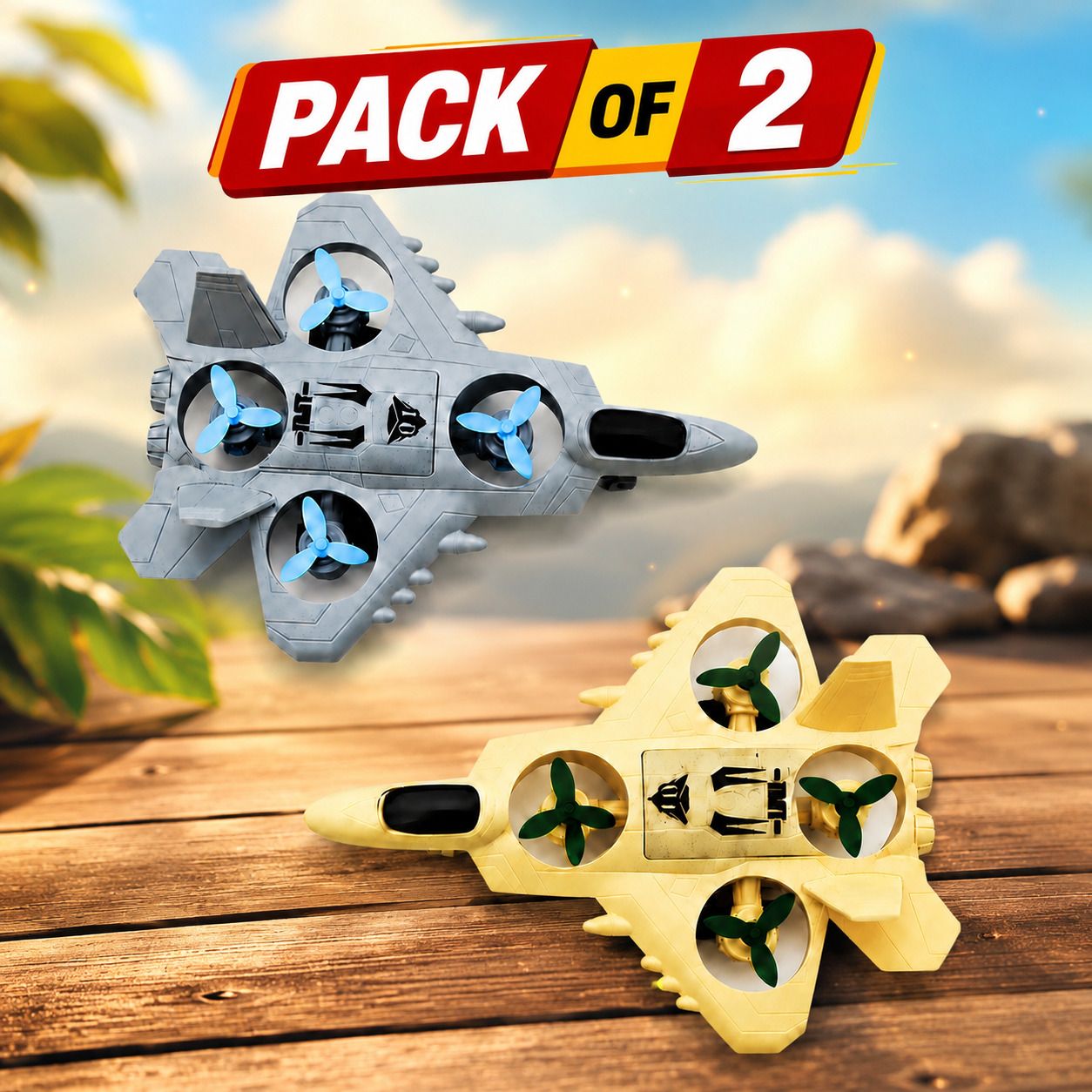 Fighter Jet Toy Pack of 2-image-34