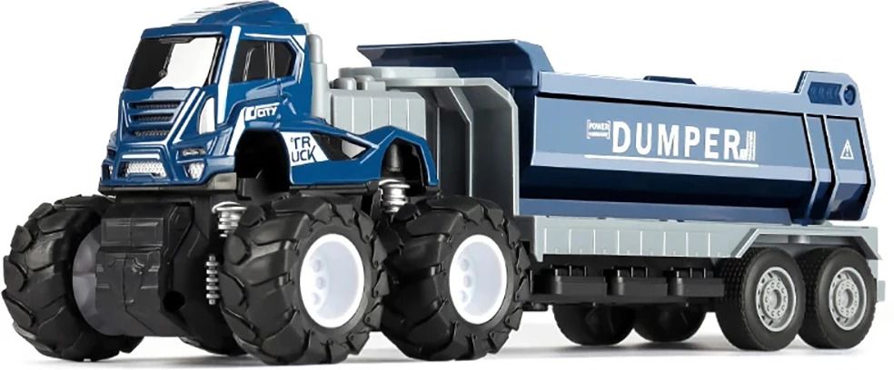 Dumper Truck Toy Diecast Alloy Boys-image-10