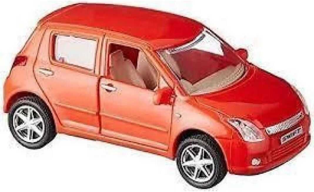 vd toy's Red Old Model Swift Toys For Kids Vehicle Pull Along Doors Openable-picture-44