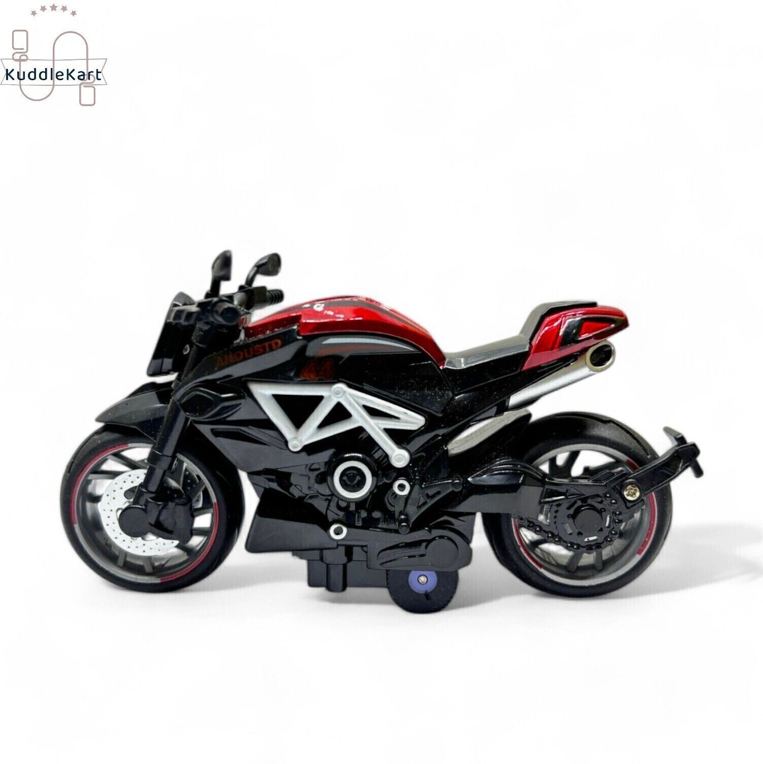 kuddlekart Motorcycle Model 1:14 Scale Die-caset Alloy Model Motorcycle Pull Back Function-picture-39