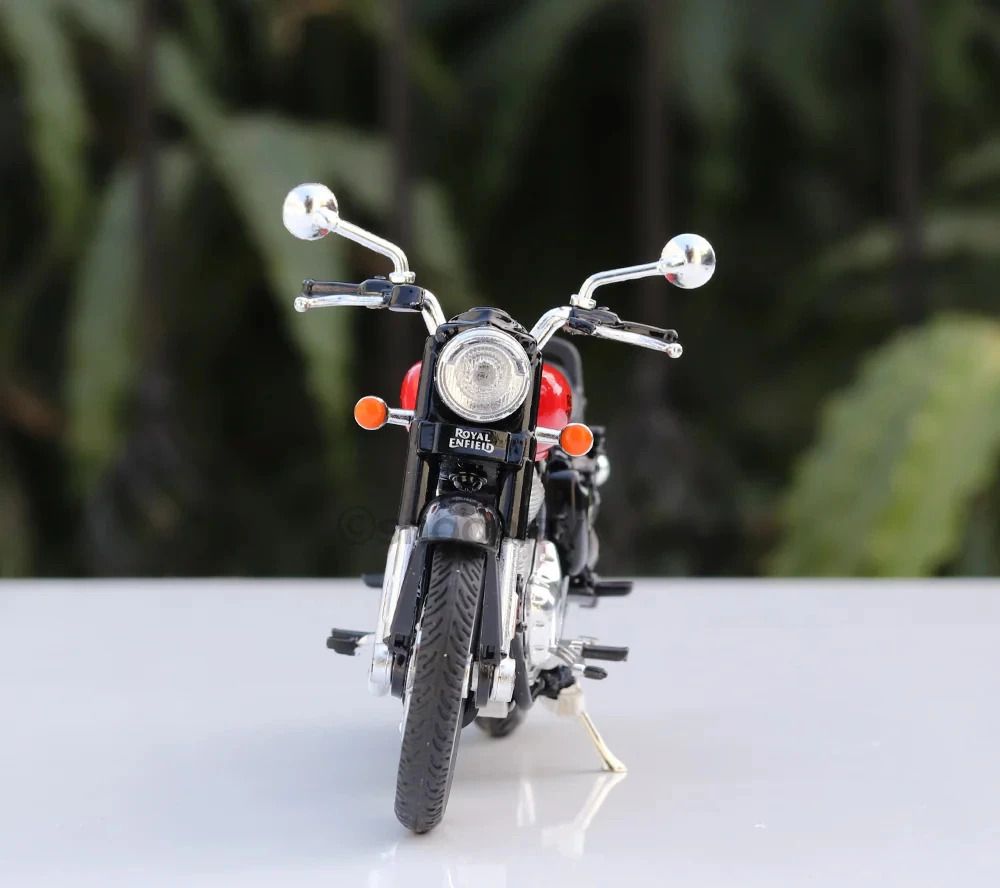 1:15 Scale Model Royal Enfield Classic 350 Model Bike Toy For Kid's-image-42