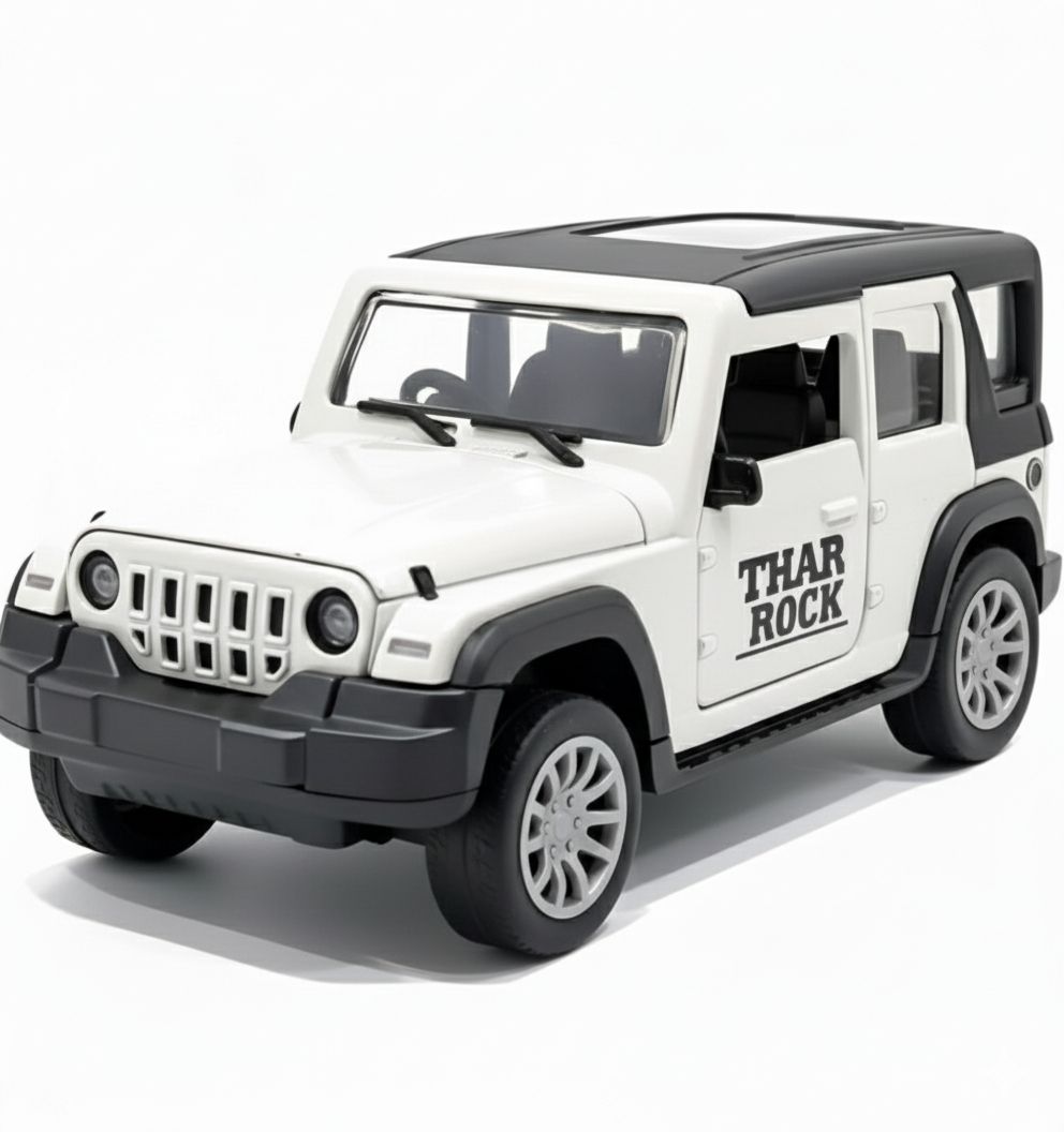 Thar roxx metal car Openable Doors & Pull-Back toys for kids