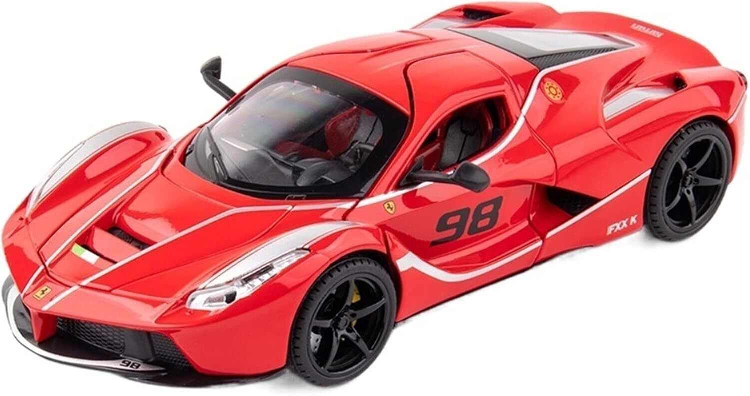 Ferrari Race and LaFerrari Toy Car Pull Back Alloy Diecast Model-image-21