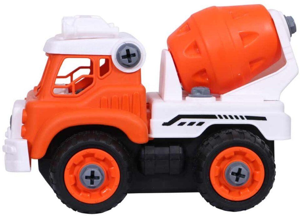 zokato Mixer Truck DIY Toy Mixer Truck Construction Friction Toy-VP1-picture-28