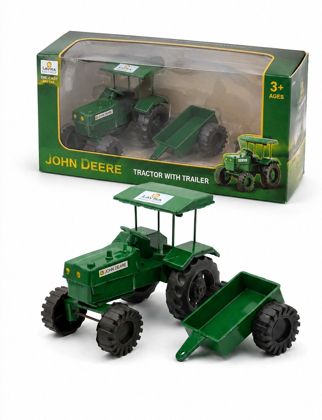 craftedroots Unbreakable Plastic Tractor Trolley Toy | Indoor & Outdoor Play-picture-44