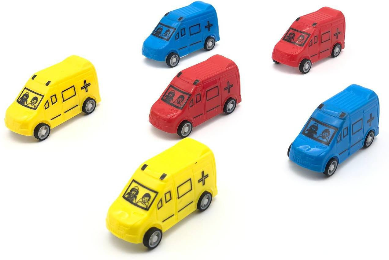 swashaa 6 PCS AMBULANCE SET MULTICOLOUR (Multicolor) image 1