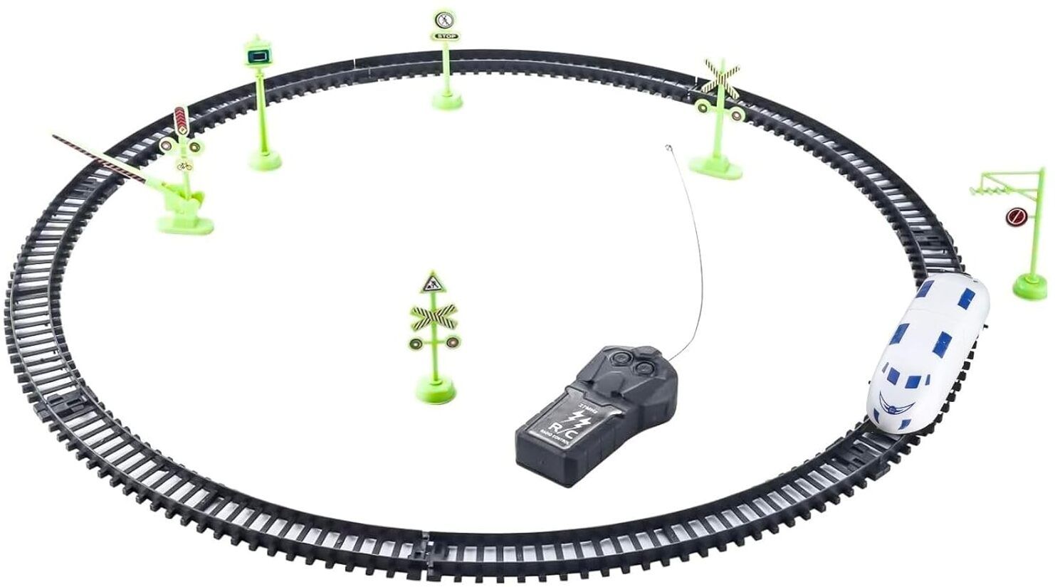 bkdt marketing Train Toy with Remote for Kids - High Speed Train, Track Set for Kids Sets-picture-12