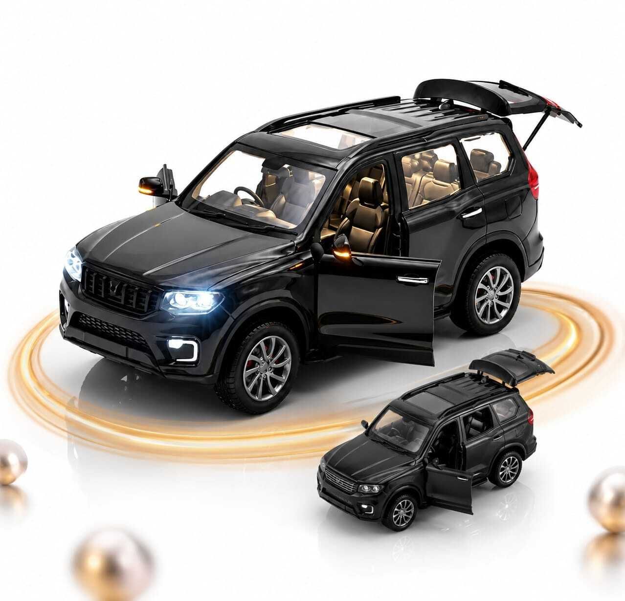 funvixo |ScorpioN|Car Toy| Pullback|Openable Doors|Die cast Metal|Light & Sound-picture-46