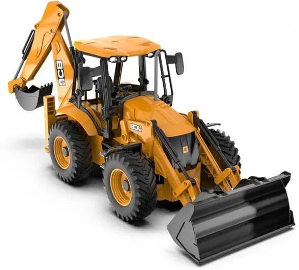 forsikha Unbreakable Pull Back Truck Digger Friction Action Toy JCB Bulldozer Toys Loader-picture-26