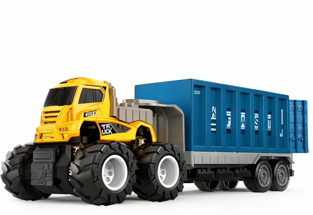 ragiluxe Container Truck for Kids Push & Go Friction Power Container Truck Toy for Kids-picture-27