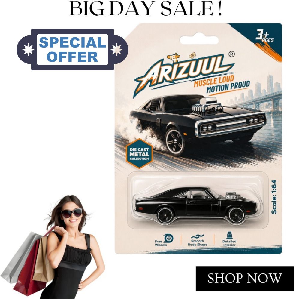 arizuul Fast & Furious Mini FF Alloy Diecast Toy Car 1:64 Scale with Realistic-picture-1