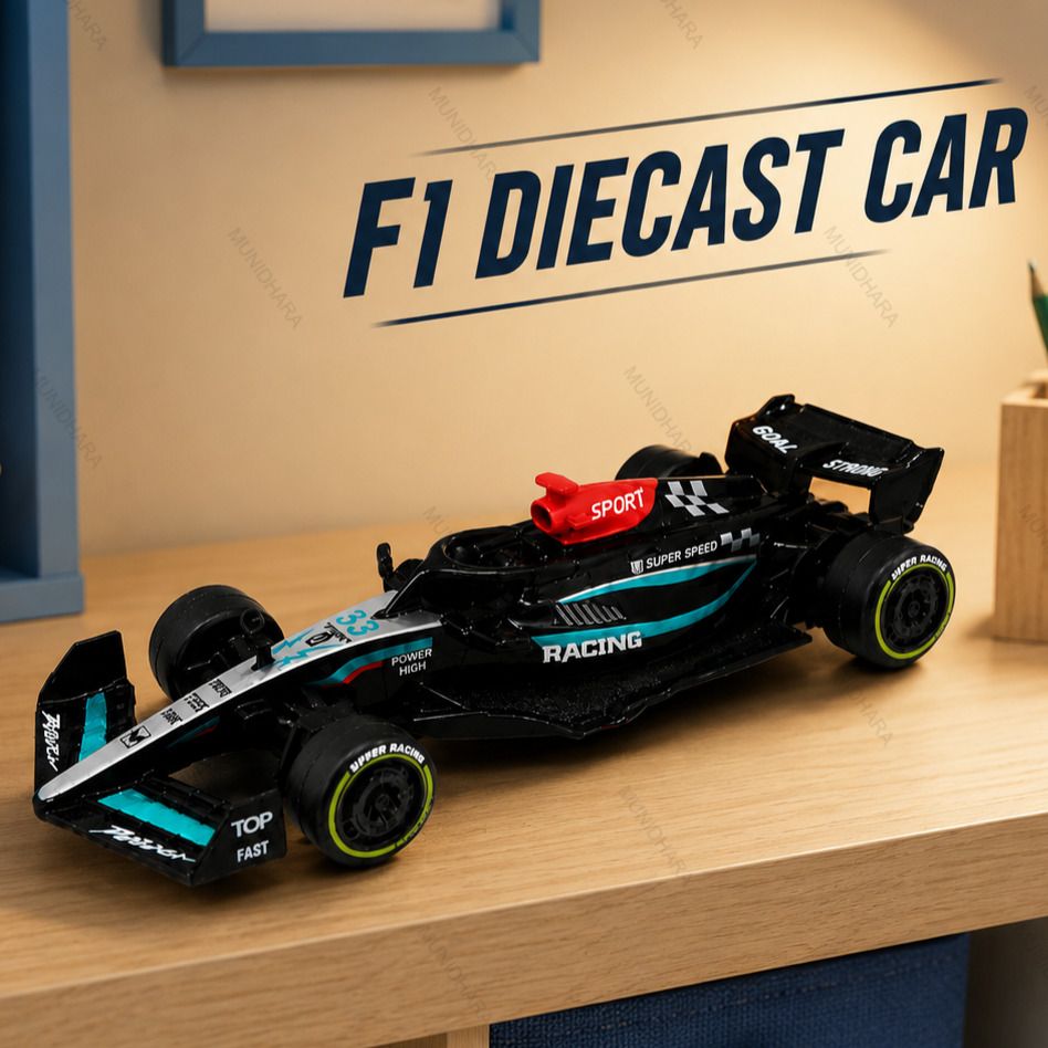 Formula One F1 Diecast Metal Pull Back Toy Car Display Gift for Car Lovers-image-29