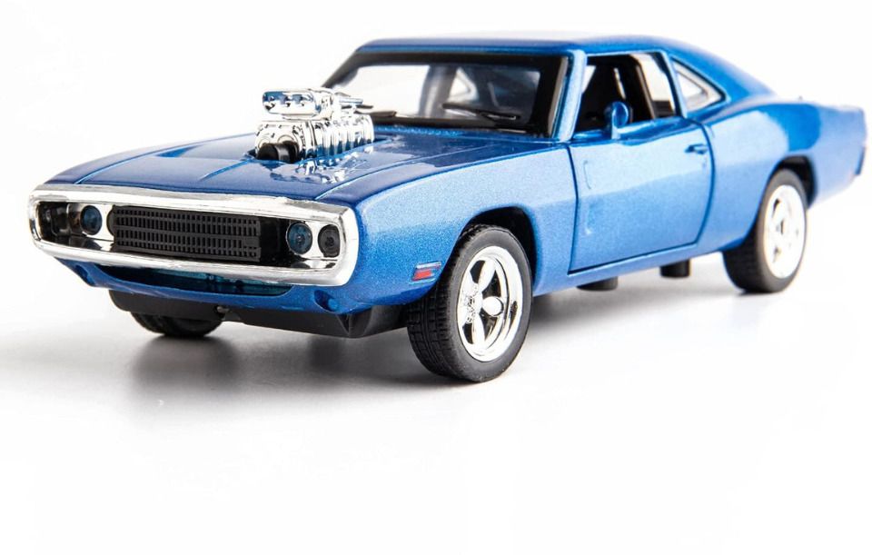 1:32 Fast & Furious 7 Metal Pull Back Toy Car for Kids – Sports Racing Model-image-16
