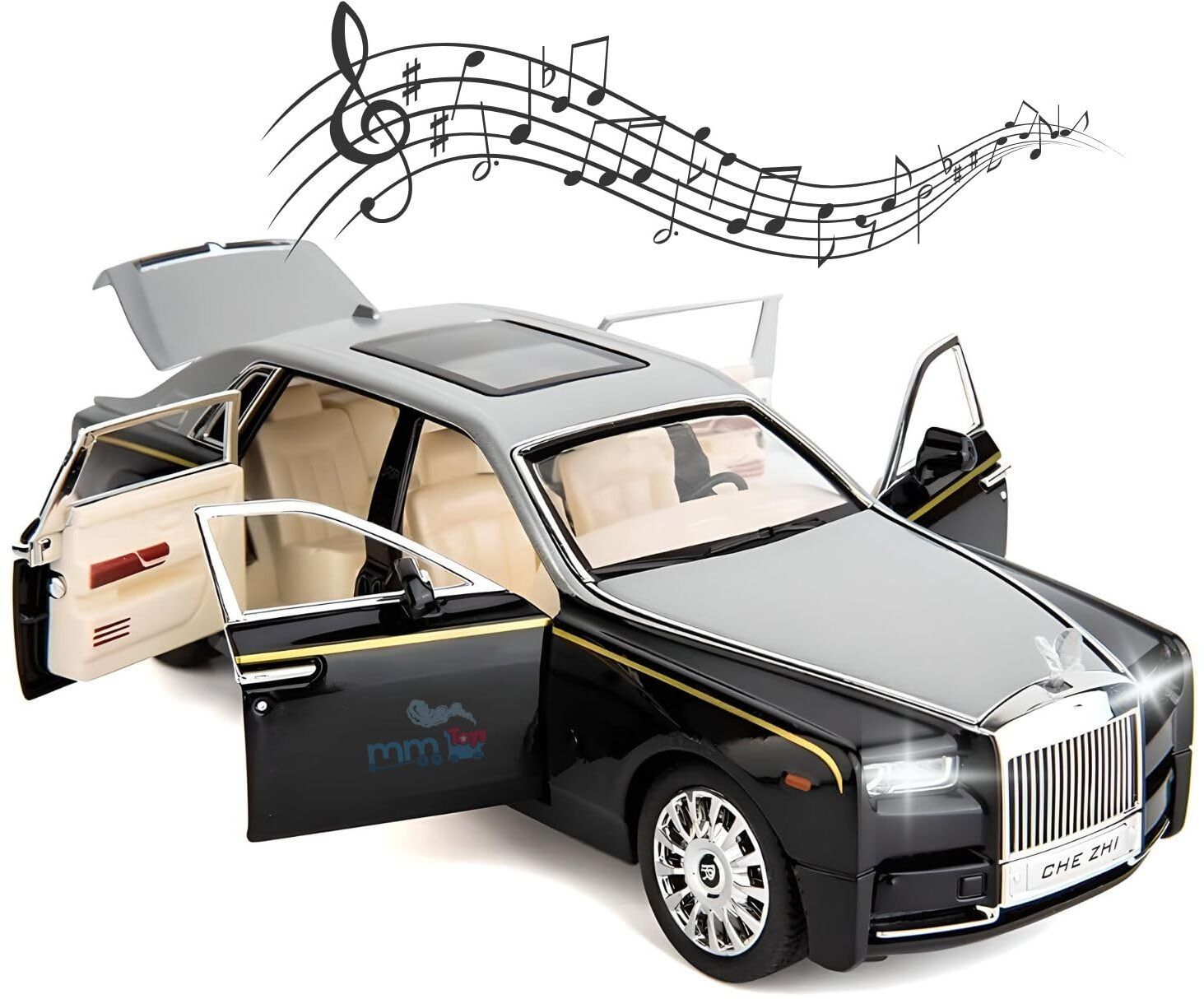 Rolls Royce Car Diecast Zinc Alloy Model | Toy Car 1:32 Scale Realistic Detailed