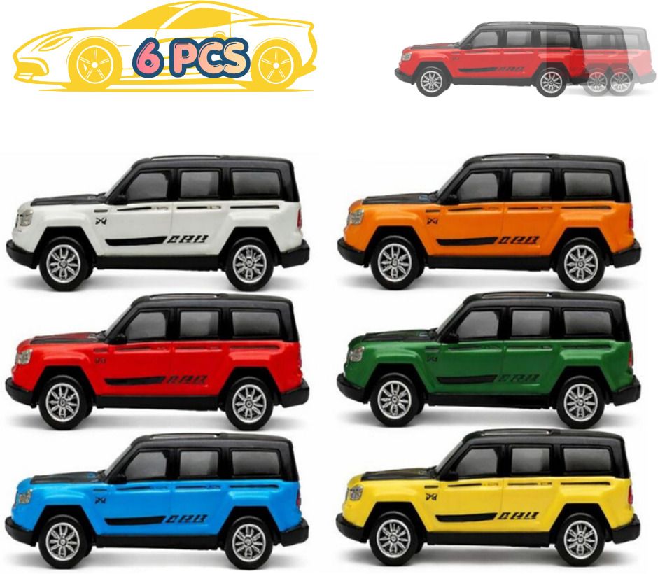 Mercedes G Wagon Die-cast Toy Car: Pullback Action, Realistic Design-image-37
