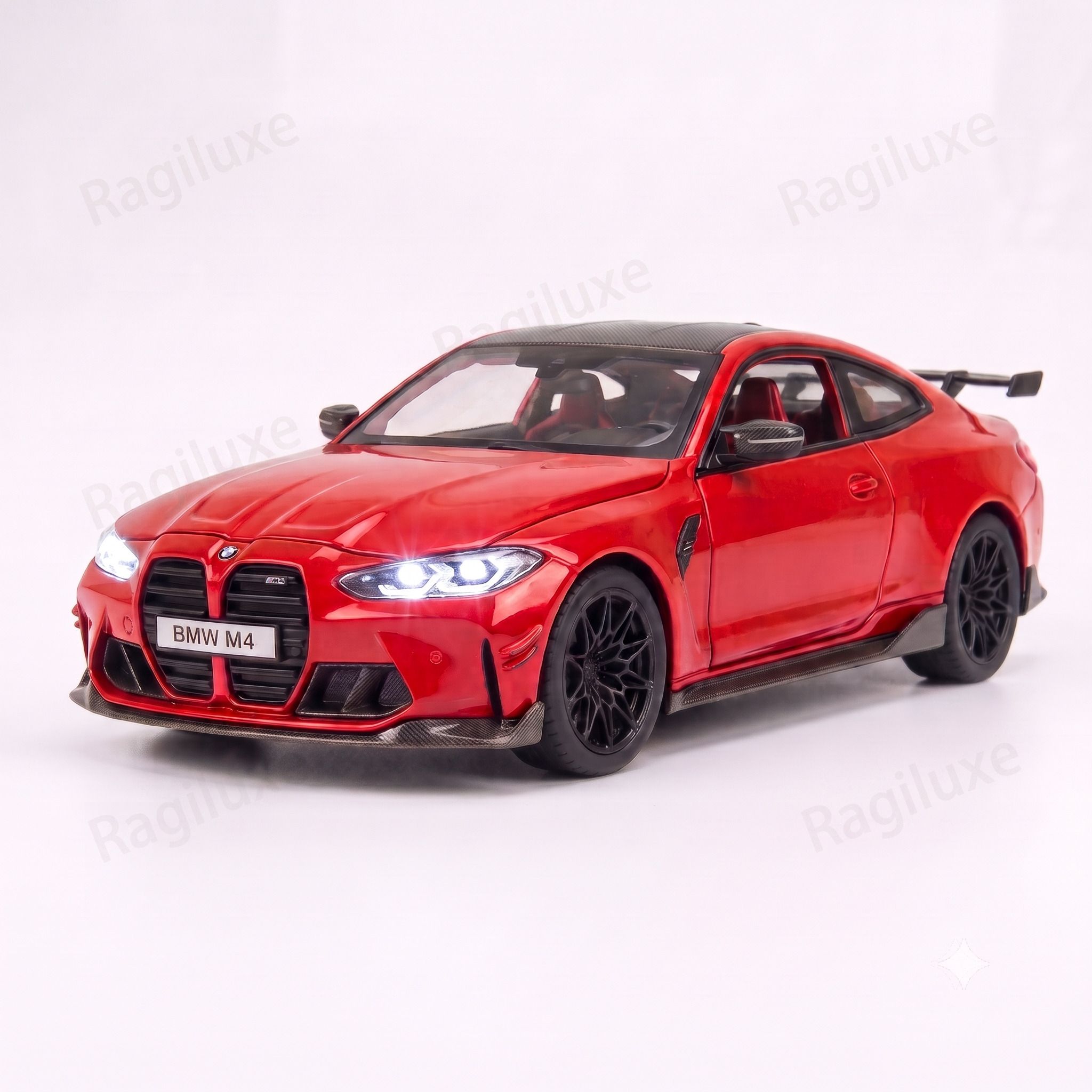 ragiluxe New BWM4 Alloy Diecast Sports car Model with Opening Doors-picture-45