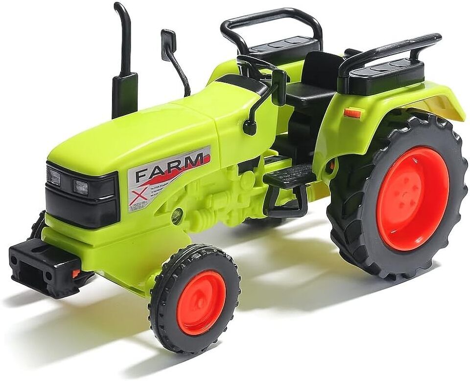 wooge Farm Tractor Kids Toy with Pull-Back Action and Realistic Design-picture-20