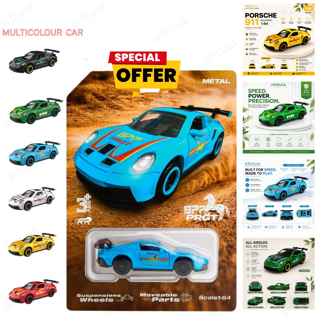 arizuul Porsche 911 GT3 RS Metal Scale Supercar-picture-11