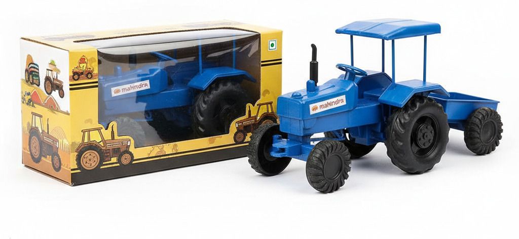 Kids Tractor with Trolley Toy – Large Size, Durable Farm Toy-image-13