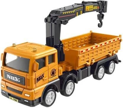just craft Engineering Construction Friction Powered Vehicles Crane Toy for Kids-picture-14