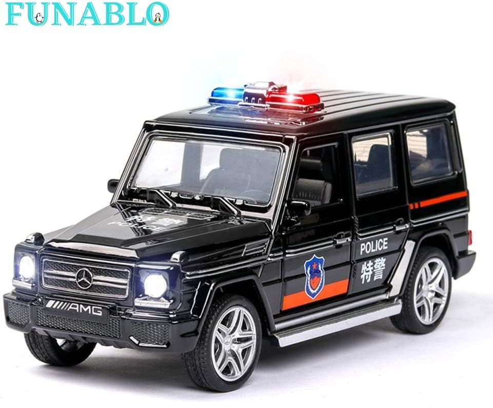 1:32 Die-cast Car Scale Model with Sound Light Mini Auto Toy for Kids-image-26