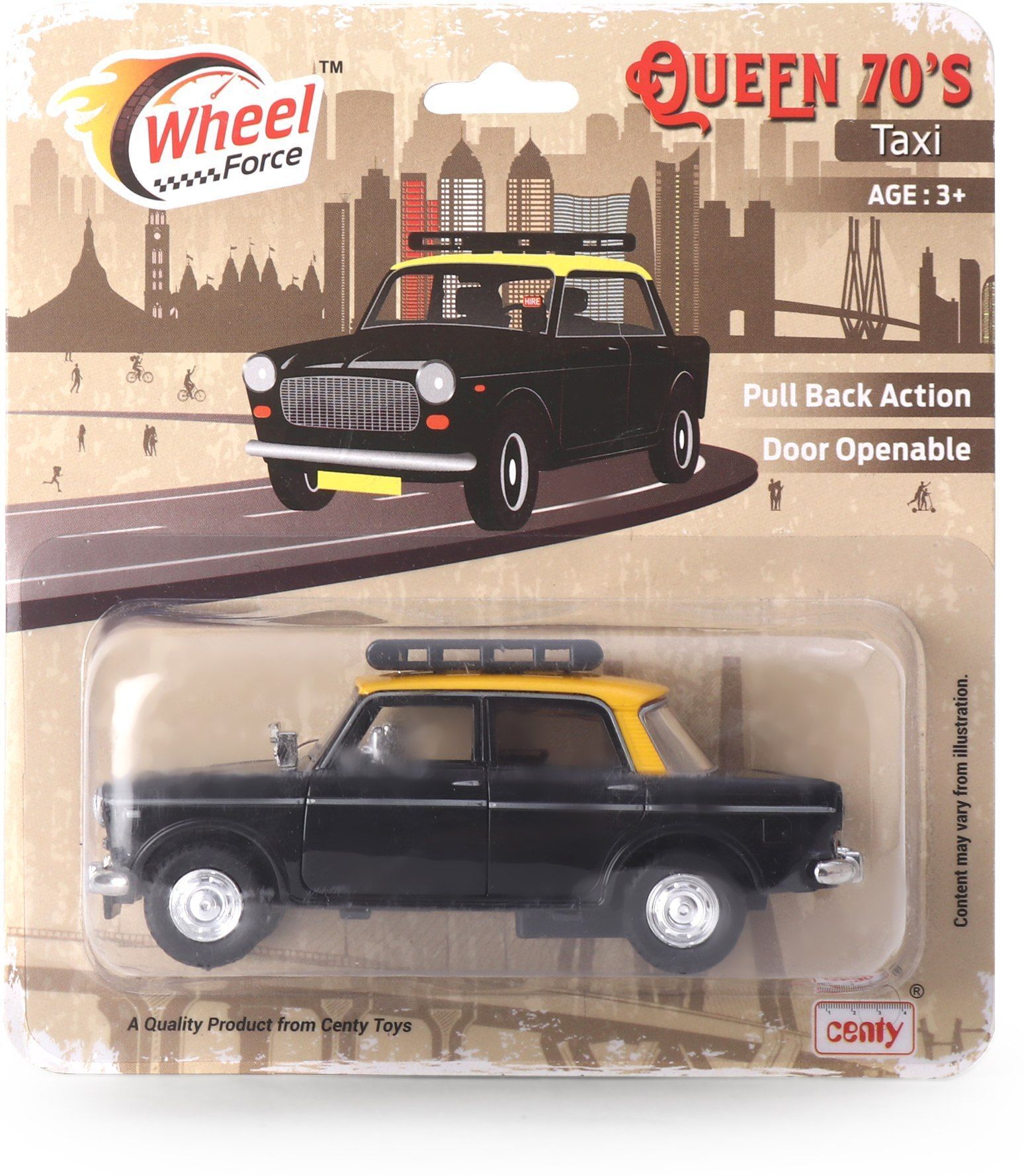 centy Queen 70's Taxi - Black-picture-0