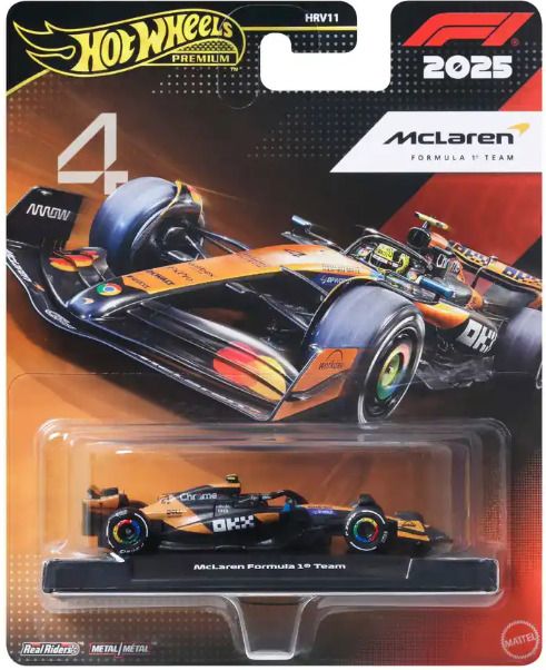 HW Premium RACE TEAM MCLAREN DRIVER 2 Die Cast Formula 1-image-18