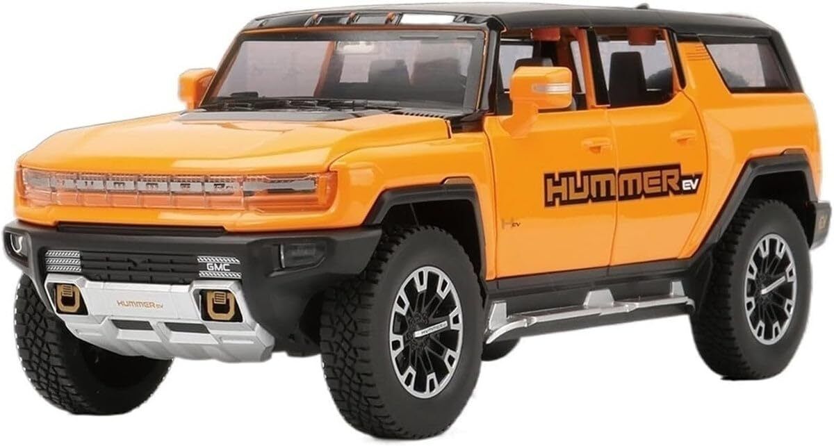 just craft 1:24 Scale HUMMER EV Diecast Models Alloy Diecast Toy Car Model pull back-picture-20
