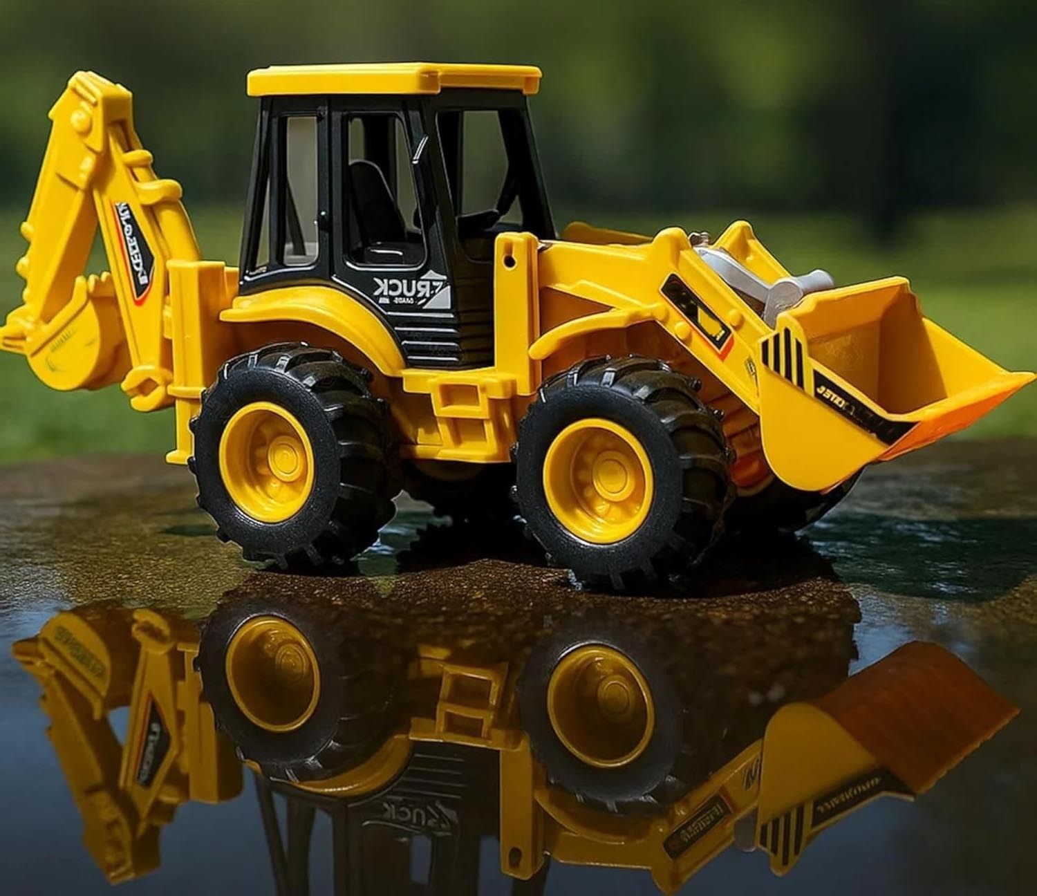plus shine Heavy Duty Modified Off-Road Bulldozer JCB Construction Loader Truck Vehicles-picture-46