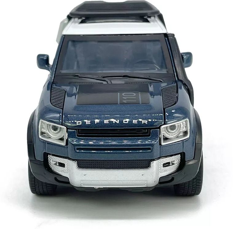 zuuluzrs 1:32 Range Rover Defender Toy With Sound-Light | Openable Doors | Pullback Car-picture-28