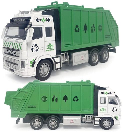 Garbage Truck Toys Small Trash Truck with Lights & Sounds Best Fun Toy For Kids