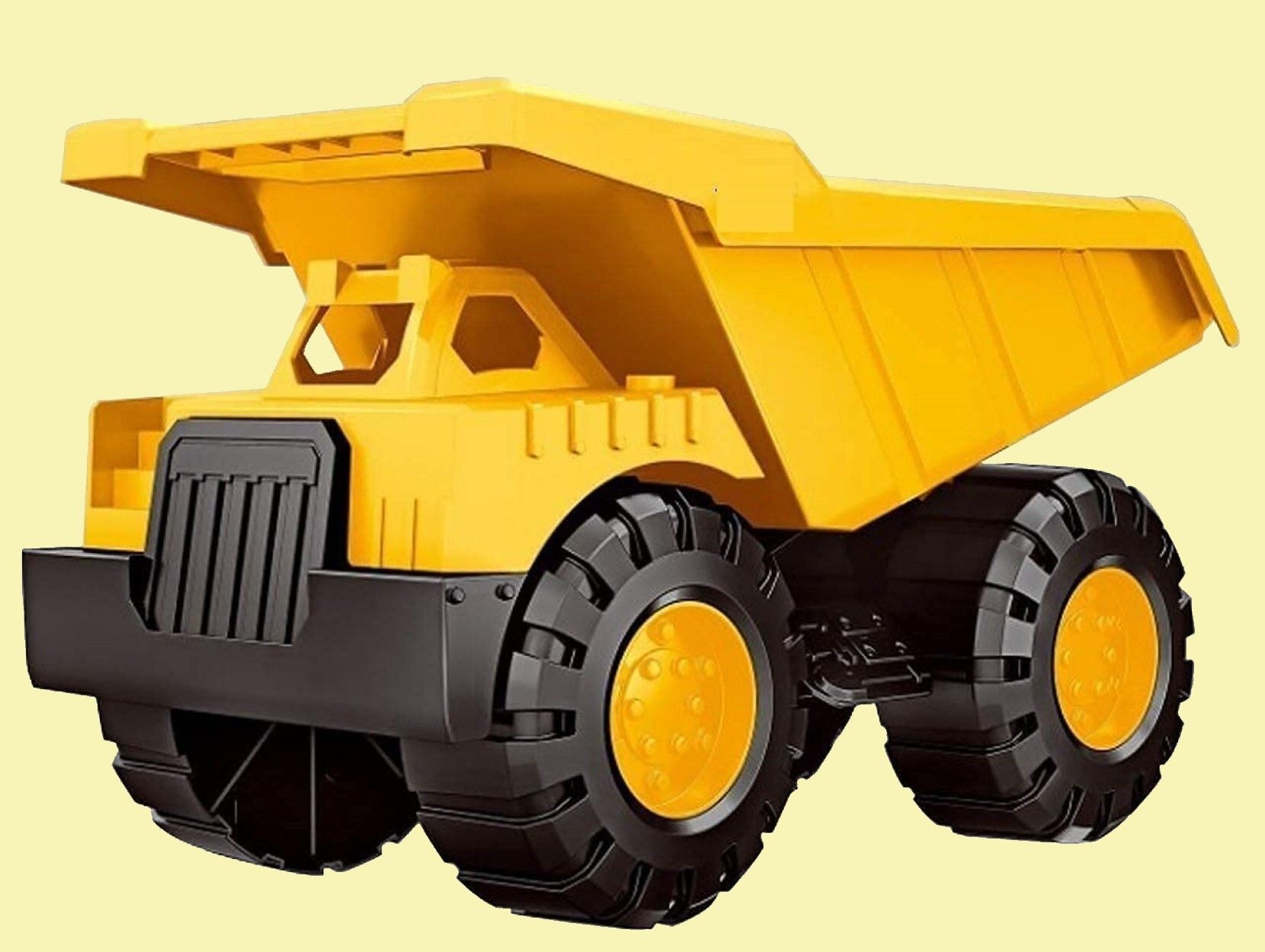 Big Size Heavy Duty Friction Dumper Toy Truck | Flexible Plastic-1